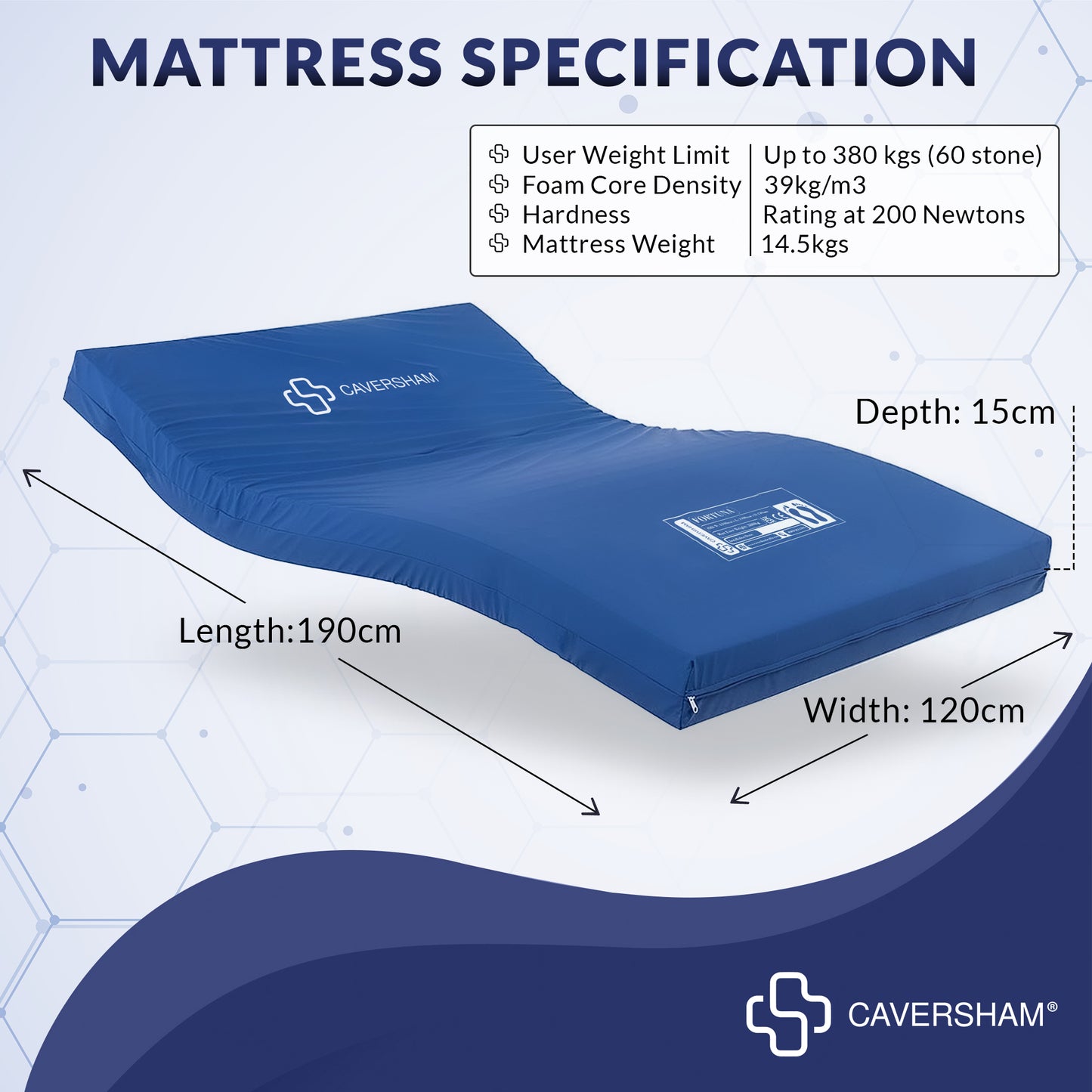 Fortuna Medical Grade Mattress (Bariatric)